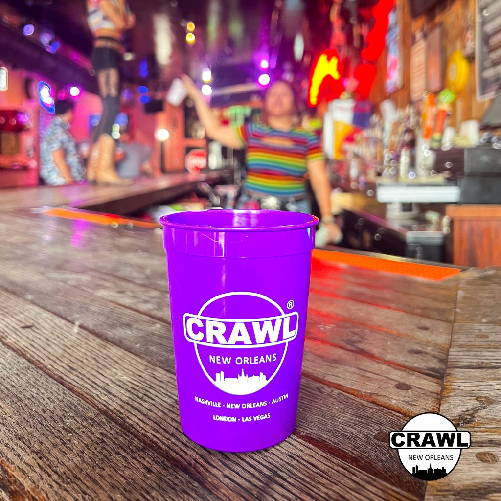 Bourbon Street Bar Crawl Cup